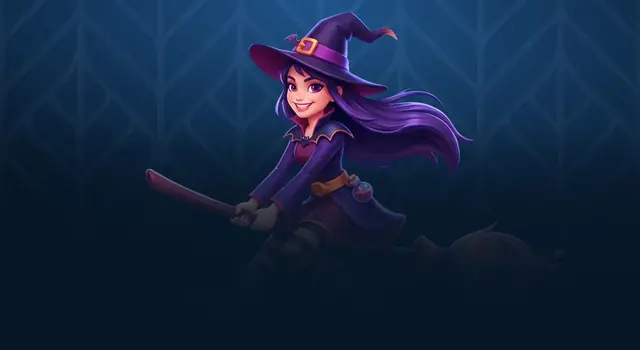 Elitespin witch on a broom for Million Drops